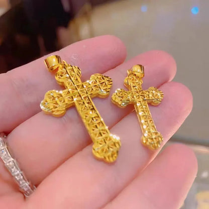 ✨ Pure Faith 24K Gold Cross Necklace